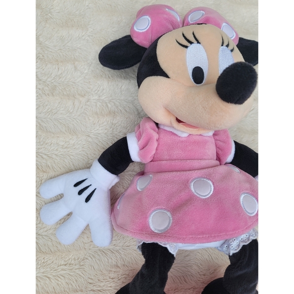 Disney Minnie Mouse in Pink Dress Plush Doll - Picture 10 of 16
